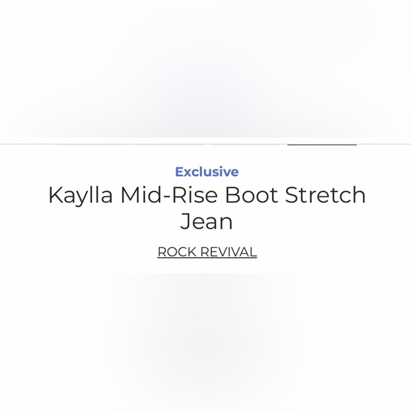 Rock Revival Jeans Kaylla Style Boot Jean - Picture 14 of 15